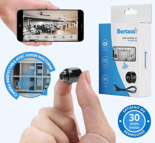 Nanovision Micro‑caméra 4k