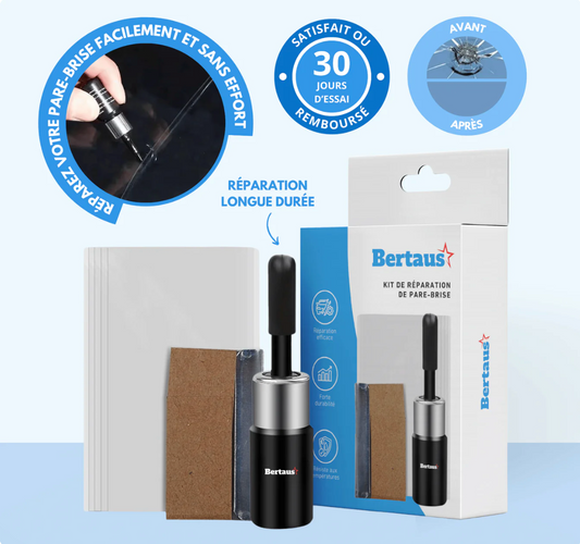 BERTAUS™ Kit de réparation de pare‑brise