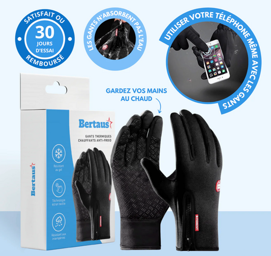 Bertaus™ Gants thermiques chauffants anti-froid